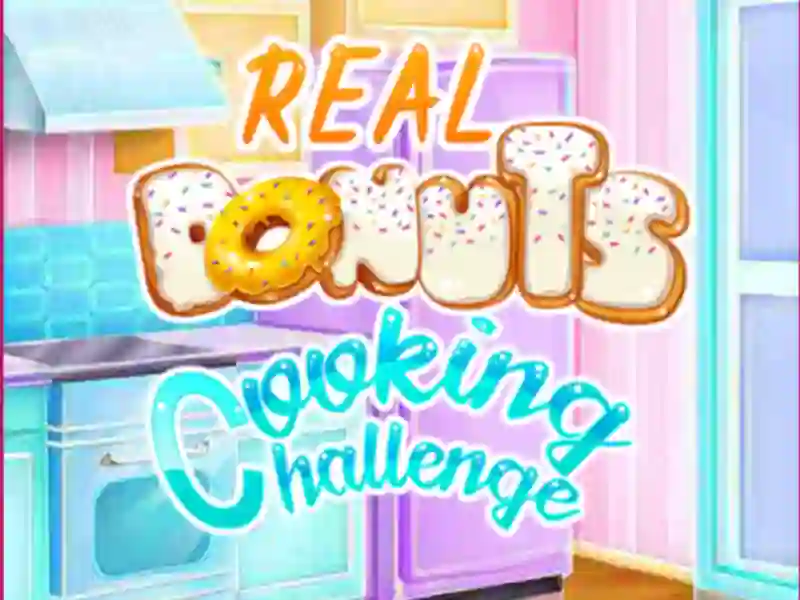Gra Real Donuts Cooking Challenge w Internecie