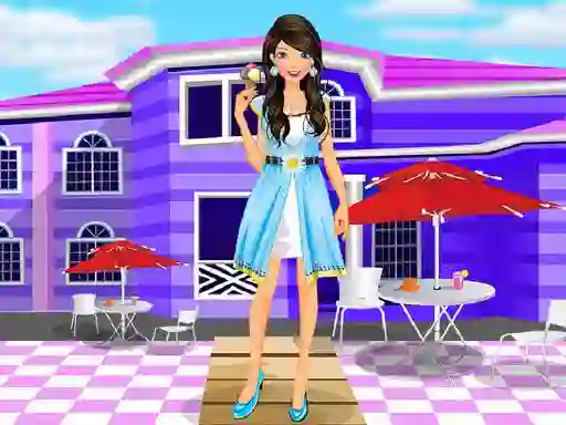 Gra Summer Vacation Dressup w Internecie