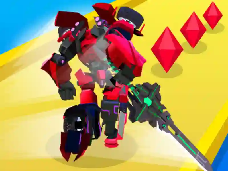 Gra Robot Runner Fight w Internecie