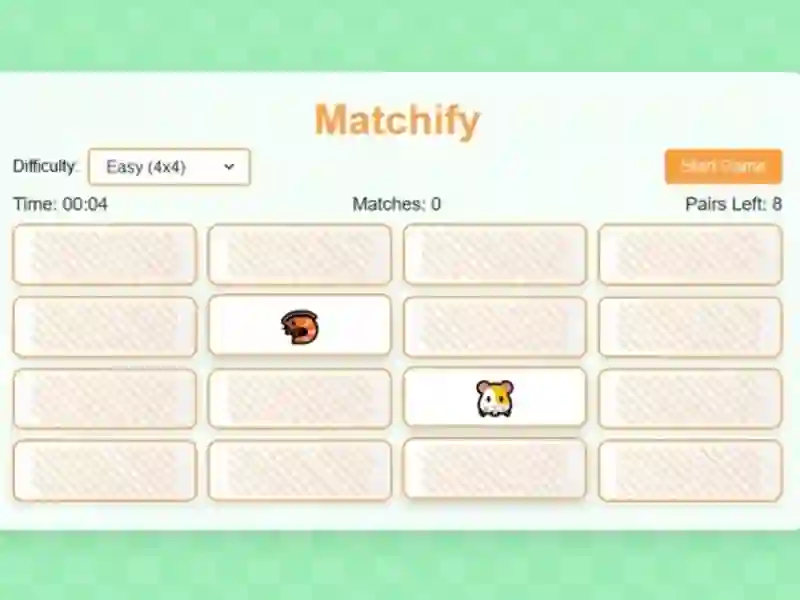 Gra Matchify w Internecie