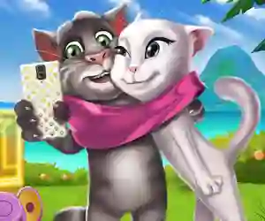 Gra Kittens Selfie Time w Internecie