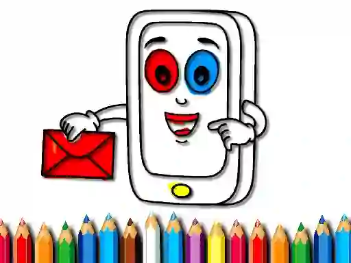 Gra Mobile Phone Coloring Book w Internecie