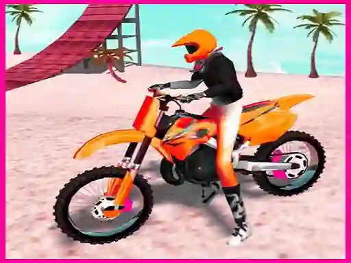 Gra Motocross Beach Jumping Bike Stunt w Internecie