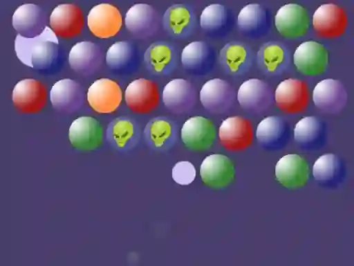 Gra Aliens Bubble Shooter w Internecie
