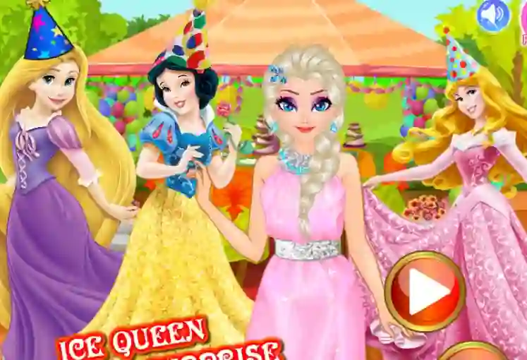 Gra Ice Queen Birthday Surprise w Internecie