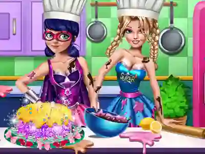 Gra SuperHero Cooking Contest w Internecie