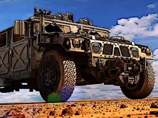 Gra Military Transport Vehicle w Internecie