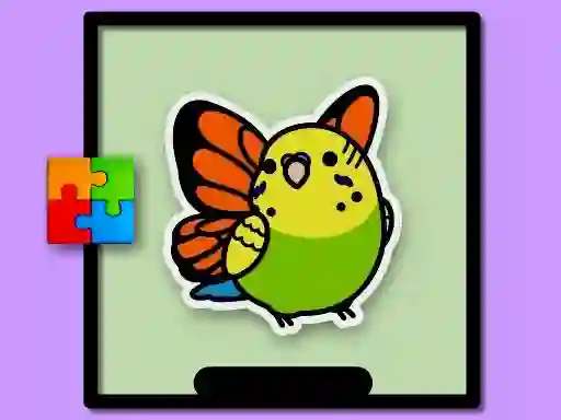 Gra Cute Budgie Puzzle w Internecie