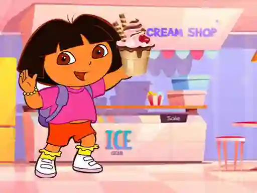 Gra Ice Cream Maker With Dora w Internecie
