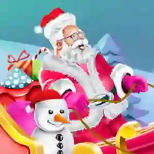 Gra Design santas sleigh w Internecie