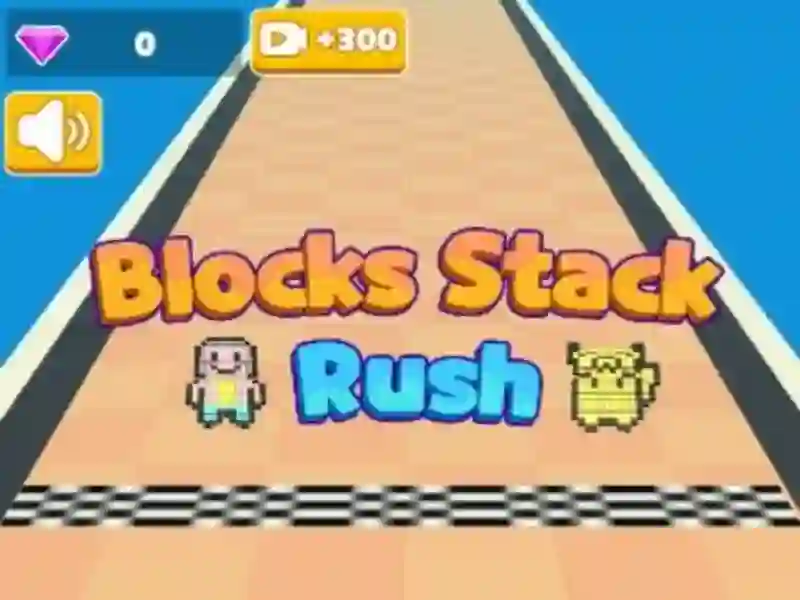 Gra Blocks Stack Rush w Internecie