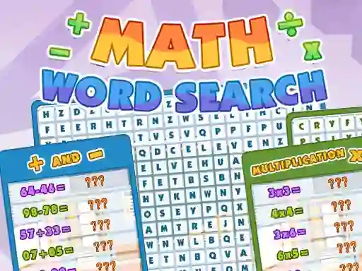 Gra Math Word Search w Internecie