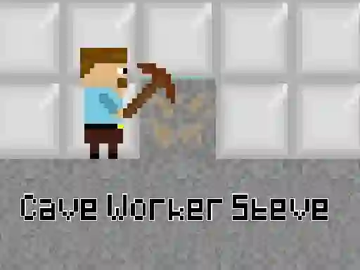 Gra Cave Worker Steve w Internecie