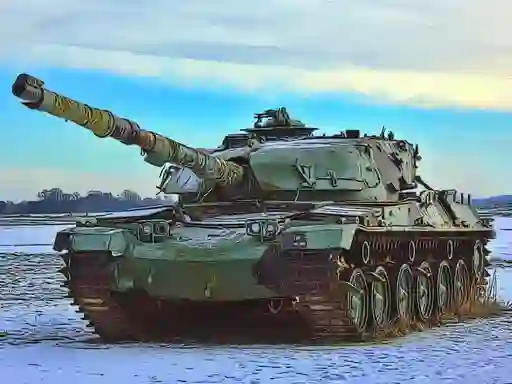 Gra Military Tanks Jigsaw w Internecie