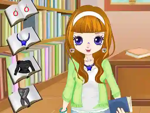 Gra Library Girl Dressup w Internecie