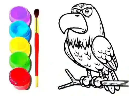 Gra Eagle Coloring Book w Internecie