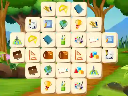 Gra School Mahjong Deluxe w Internecie