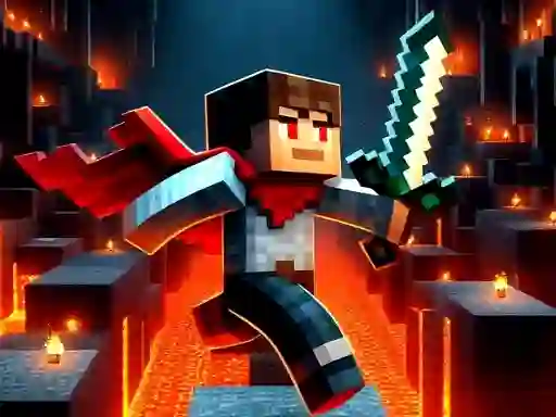 Gra Mineblock Obby w Internecie