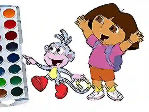 Gra Cute Girl Coloring Book w Internecie