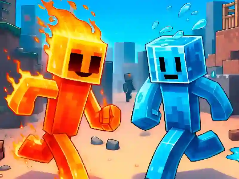 Gra Fire and Water Stickman w Internecie