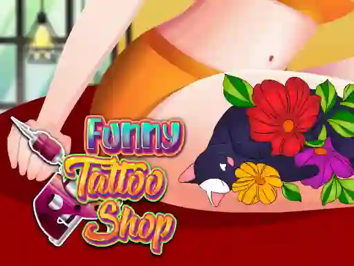 Gra Funny Tattoo Shop w Internecie