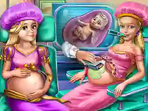 Gra Goldie Princesses Pregnant Check up w Internecie