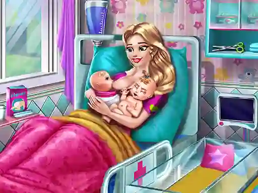 Gra Mommy Twins Birth w Internecie