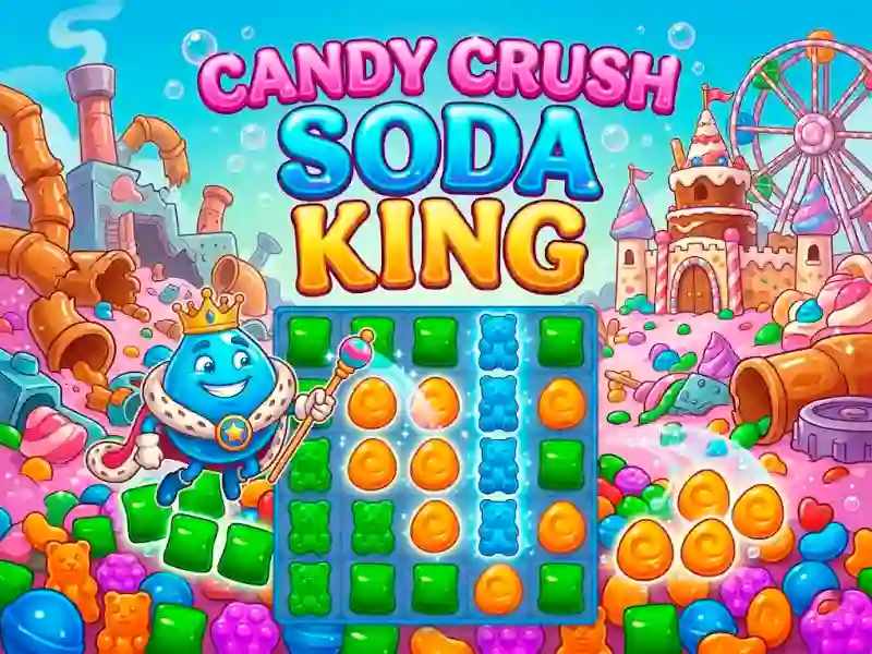 Gra Candy Crush Soda King w Internecie