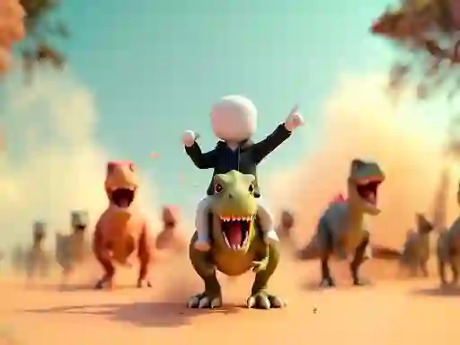 Gra Stickman: Dinosaur arena w Internecie