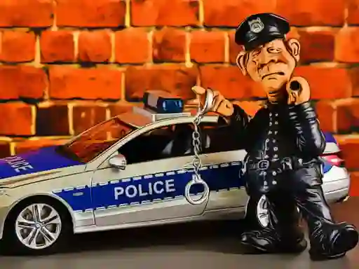 Gra Police Officers Puzzle w Internecie