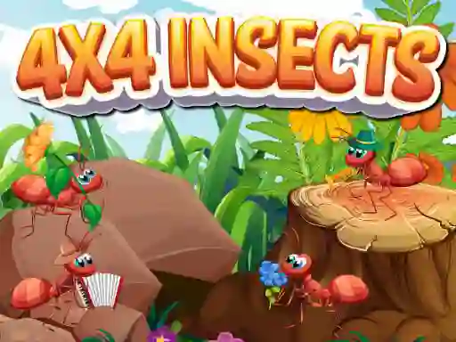 Gra 4x4 Insects w Internecie