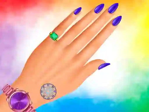 Gra Nail Art Design w Internecie