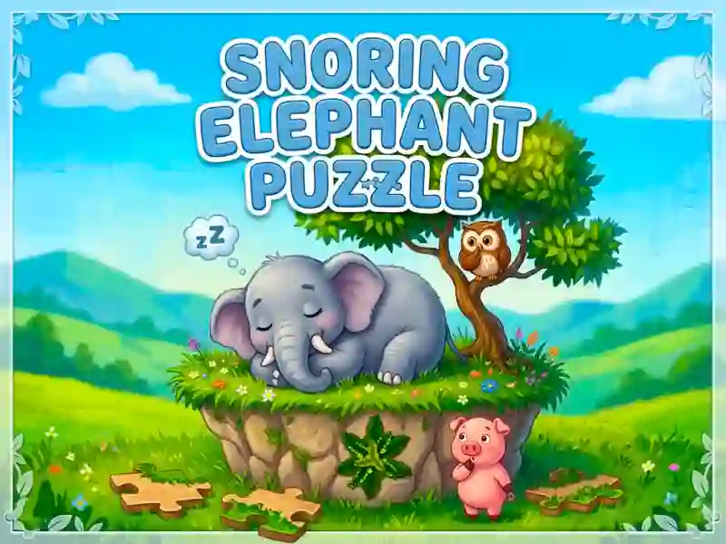 Gra Snoring Elephant Puzzle w Internecie