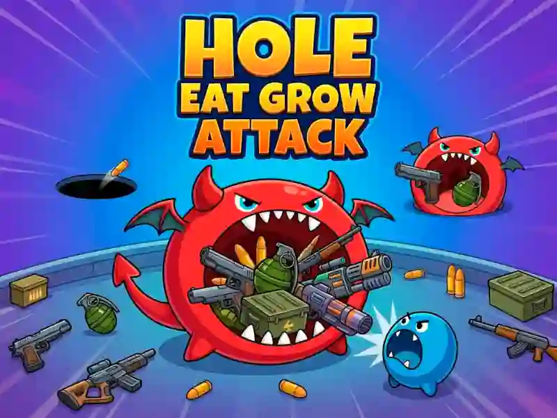 Gra Hole Eat Grow Attack w Internecie