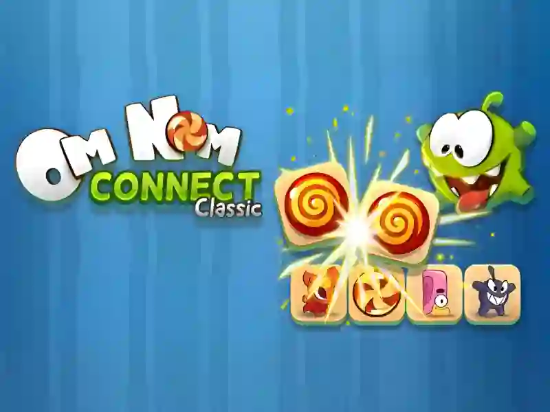 Gra Om Nom Connect Classic w Internecie