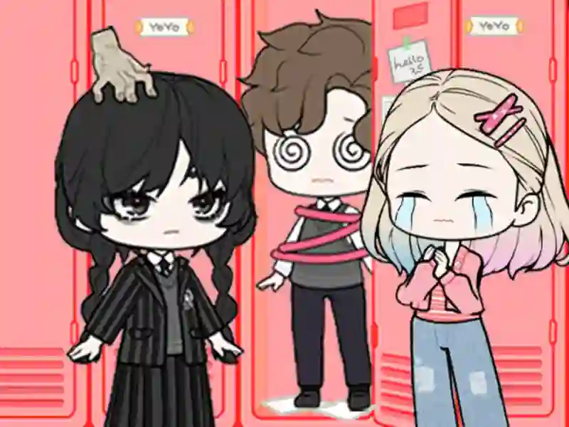 Gra School Style Dress Up w Internecie