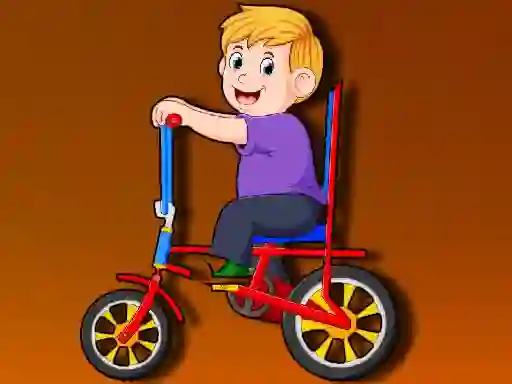 Gra Cartoon Bike Jigsaw w Internecie