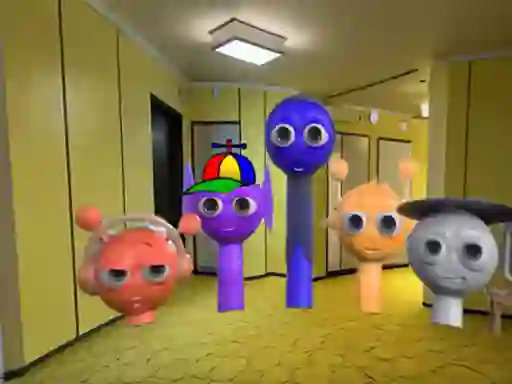 Gra Sprunki Backroom Terrors Skibidi Toilet w Internecie