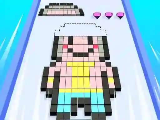 Gra Blocks Stack Rush w Internecie