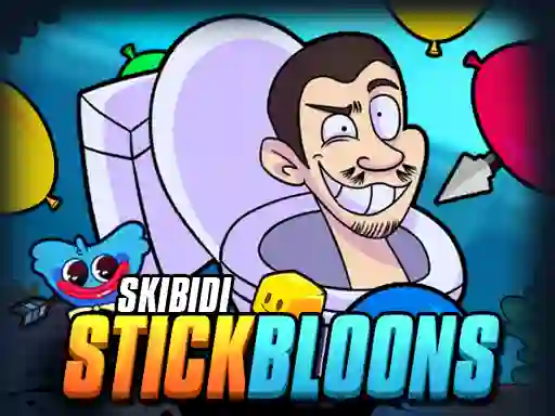 Gra Skibidi Stick Bloons w Internecie