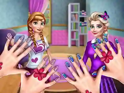 Gra Princesses Nails Salon w Internecie
