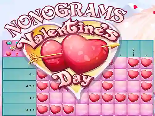 Gra Nonograms Valentines Day w Internecie