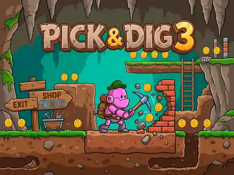 Gra Pick & Dig 3 w Internecie