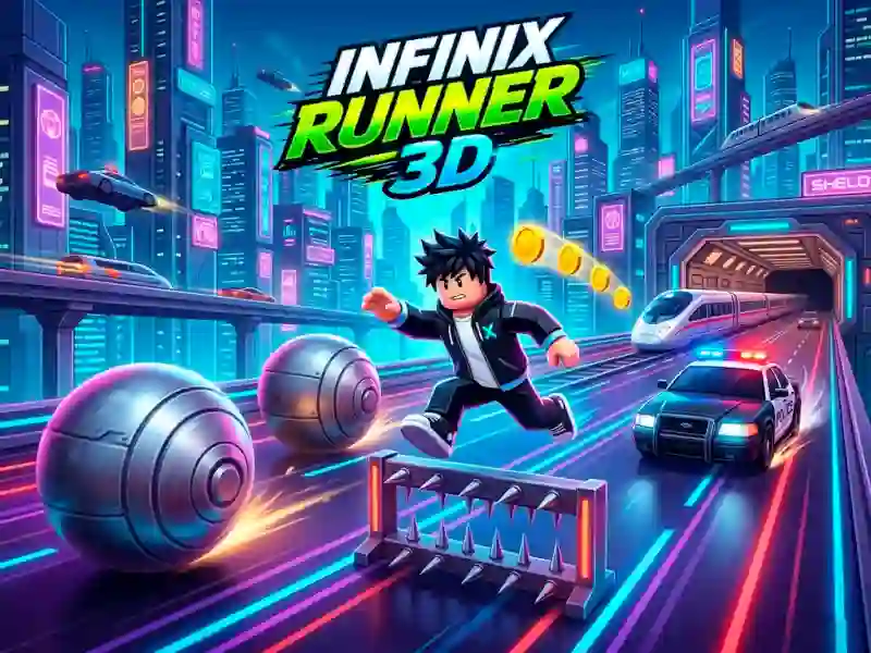 Gra Infinix Runner 3D w Internecie