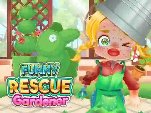 Gra Funny Rescue Gardener w Internecie
