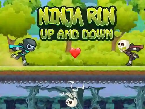 Gra Ninja Run Up And Down w Internecie