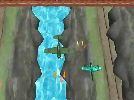 Gra 2D Game Ariplane Wars 1942 w Internecie