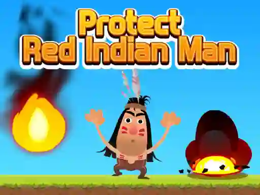 Gra Protect Red Indian Man w Internecie