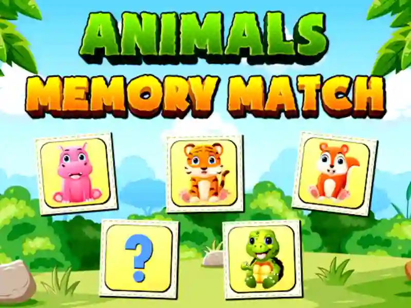 Gra Animals Memory Match w Internecie