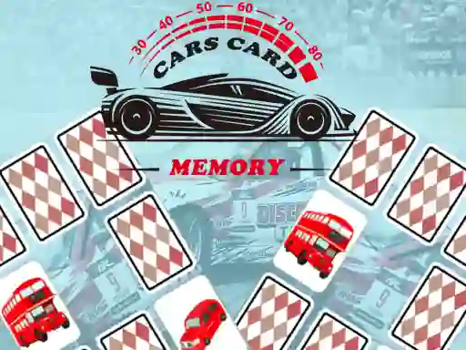 Gra Cars Card Memory w Internecie